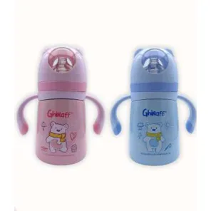 BIBERON ANTICOLICO GHIRAFF BG 144M TERMICO 10 OZ - Ecofarma